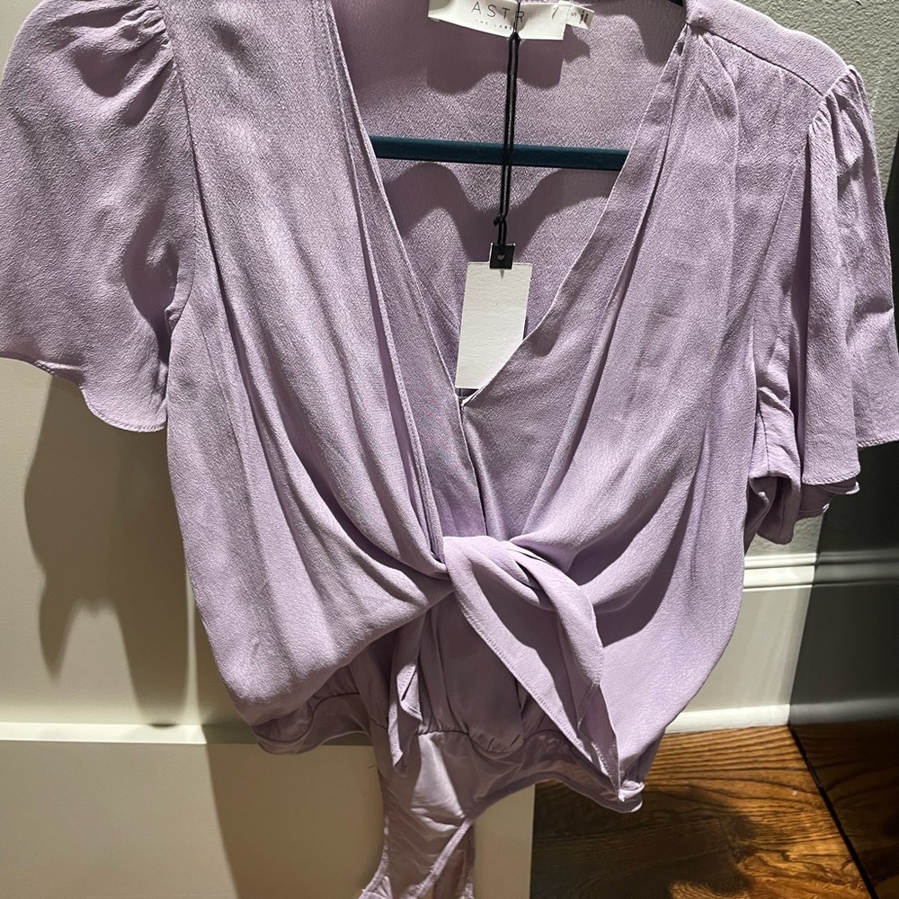 astr the label lavender bodysuit from revolve